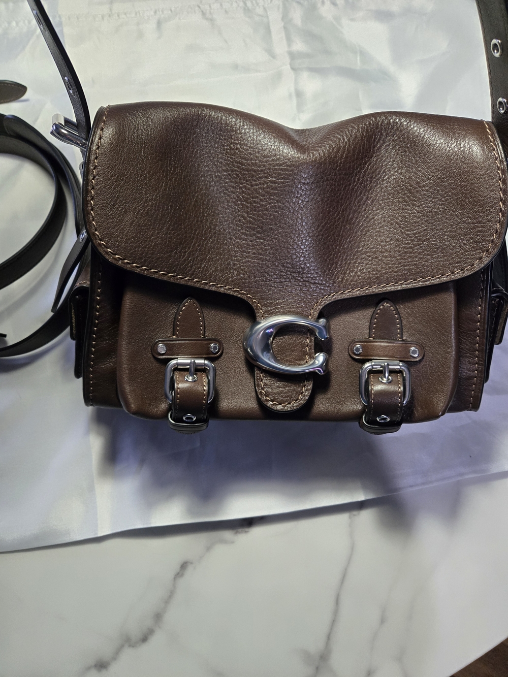 Coach Western Tabby Shoulder Bag - Maple - Picture 3 of 13